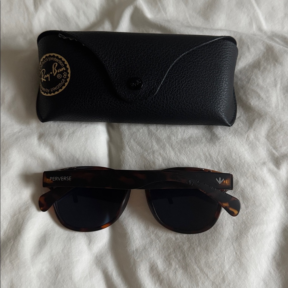 Perverse Tortoise Shell Sunglasses - image 2